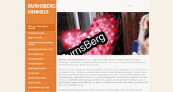 Desktop Screenshot of burnsbergkennels.com